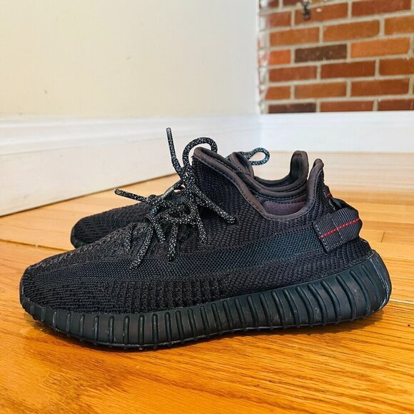 Yeezy Other - Authentic Adidas Yeezy Boost 350 V2 'Black Reflective' Size 8